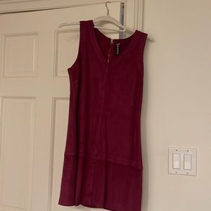 Pink Suede Design Lab Dress